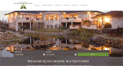 Desktop Screenshot of groenewatertuinen.nl