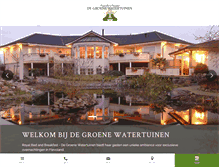 Tablet Screenshot of groenewatertuinen.nl